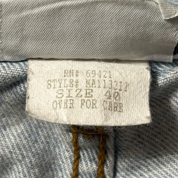 Men’s Reebok Jean Shorts - Picture 7 of 9